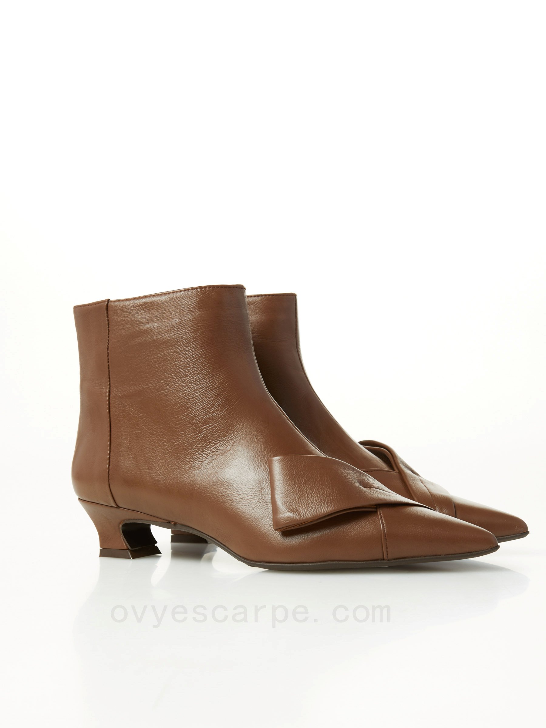 Economici Online Leather Ankle Boot F08161027-0606 Negozio